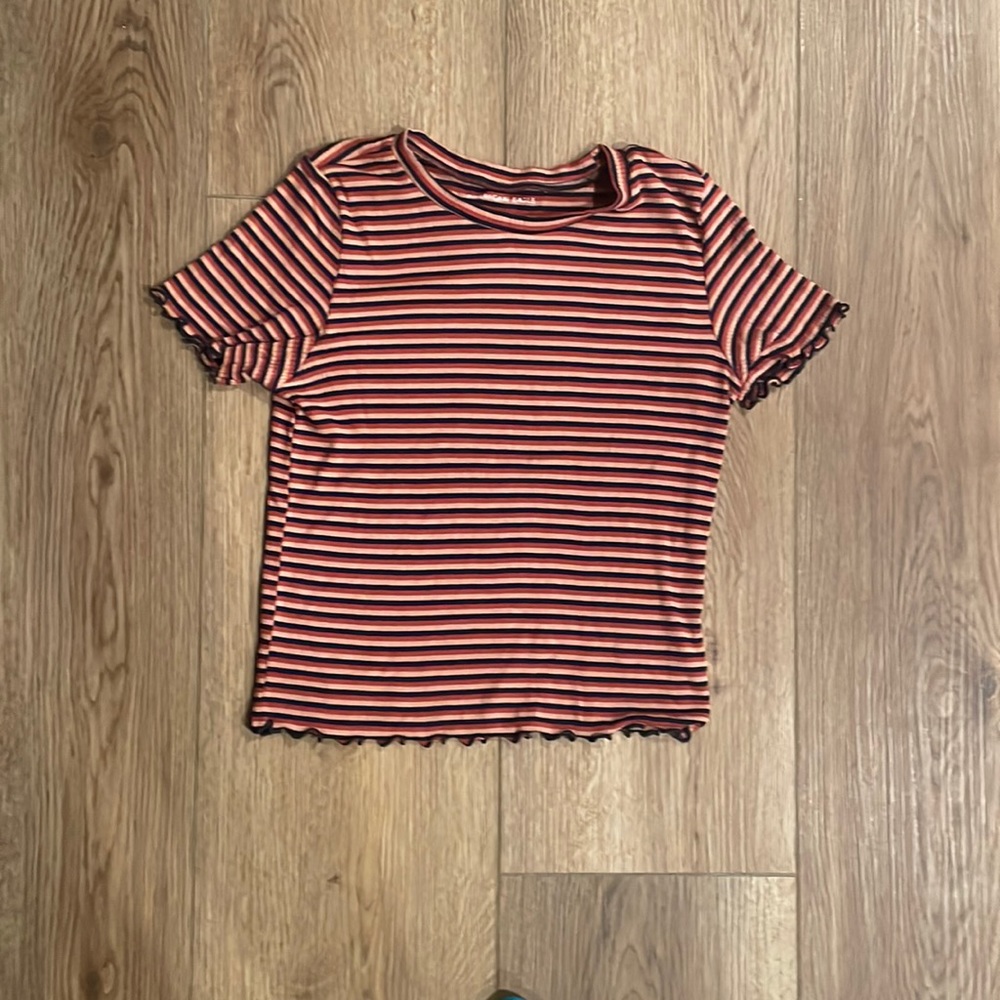 American Eagle striped shirt women’s size small